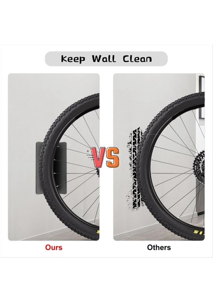 1 Paket Döner Bisiklet Duvara Monte Bisiklet Rafı (Yurt Dışından) modelleri