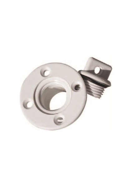 Plastik Micoz Beyaz Yuvarlak 1/2"