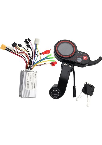 Elektrikli Scooter Için 48V Kontrol Cihazı + ZQ-100 Kilometre Sayacı (Yurt Dışından)