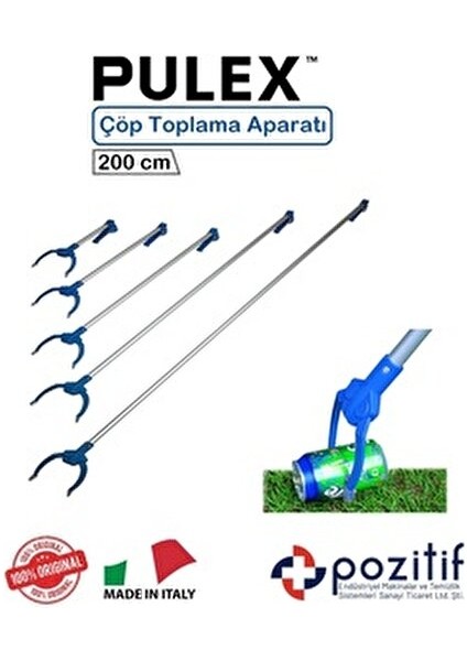 Temizlik Seti Alüminyum Çöp Tutma Aparatı 200 cm Çok Amaçlı Kullanım için modelleri