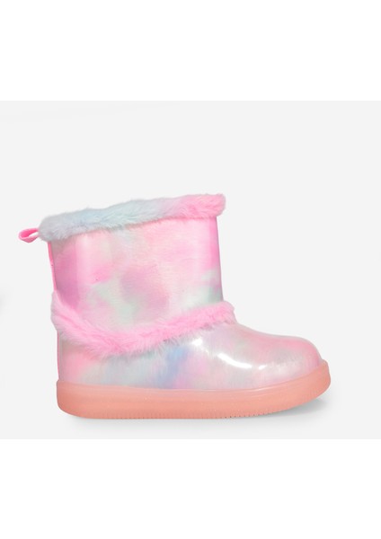 Peli Işıklı Kız Okul Öncesi Fuşya Çizme