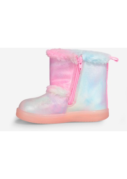 Peli Işıklı Kız Okul Öncesi Fuşya Çizme modelleri