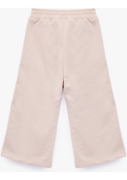 Pamuklu Beli Lastikli Geniş Paça Eşofman Altı fiyatları