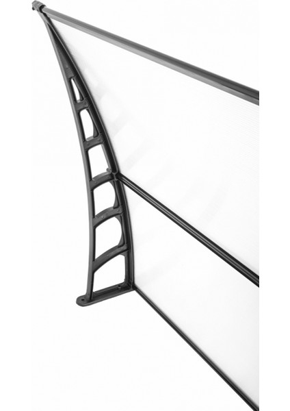 Lupın Kapı Pencere Üstü Pratik Sundurma 105X240 - Şeffaf