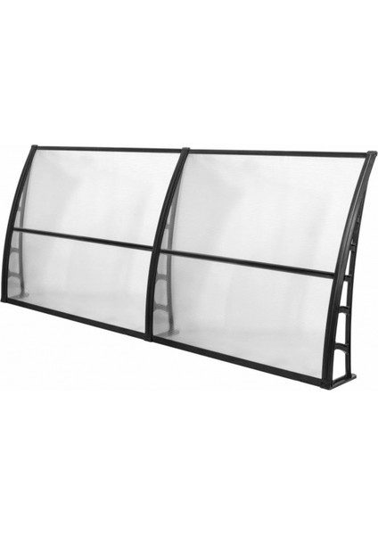 Lupın Kapı Pencere Üstü Pratik Sundurma 105X240 - Şeffaf