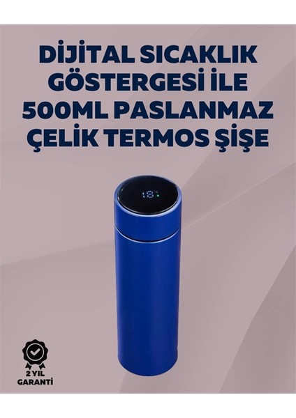 12 Saat Sıcak, 24 Saat Soğuk Tutabilen Paslanmaz Termos