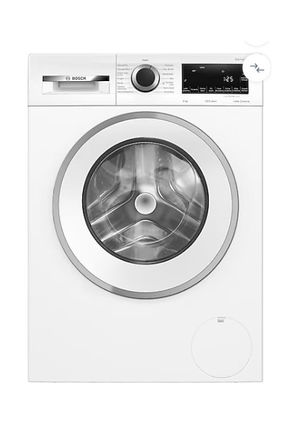 WGA242X3TR Serie 4 Çamaşır Makinesi 9 kg maks. 1200 dev./dak.