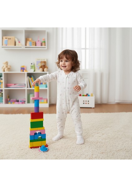 Fermuarlı Bisiklet Yaka Uyku Tulumu Çoraplı Patikli 2,5 Tog fiyatları