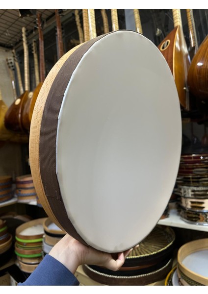 Içten Akortlu Film Bendir 40 cm Cam Derili-Kılıf Dahil KOD7558 indirimleri