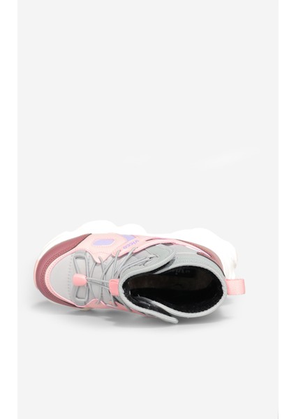 Tog Kürklü Kız Çocuk Gümüş Kar Botu modelleri