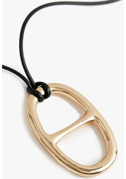 Oval Charmlı Kolye modelleri