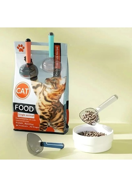 Klipsli Ölçekli Kedi Köpek Mama Küreği fiyatları