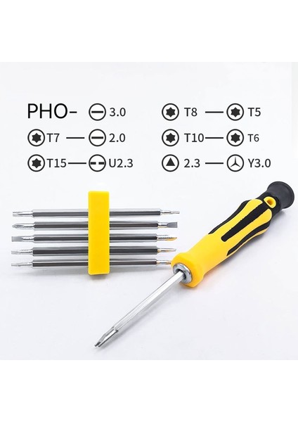 Çok Fonksiyonlu Tornavida Seti Donanım Araçları (Yurt Dışından) modelleri
