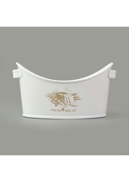 Kayık Ekmeklik - Beyaz - 24X18,5 cm