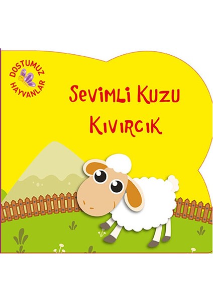 Sevimli Kuzu Kıvırcık Bebek Kitabı 1 Adet