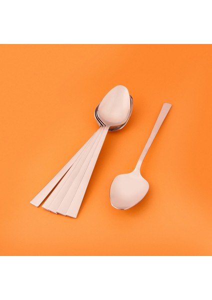 6'lı Yemek Kaşığı - Gri fiyatları