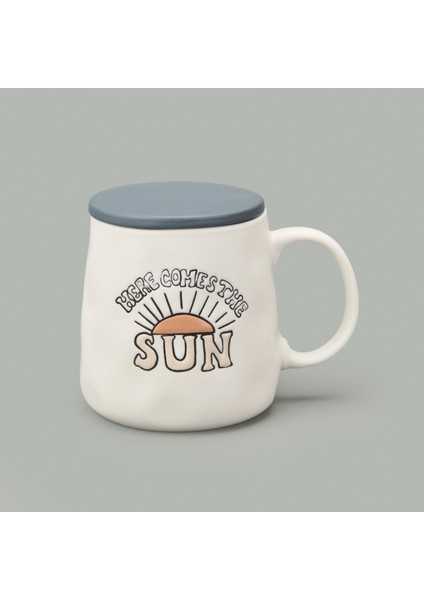 Kitchen Here Comes The Sun Kupa - Krem - 450 ml