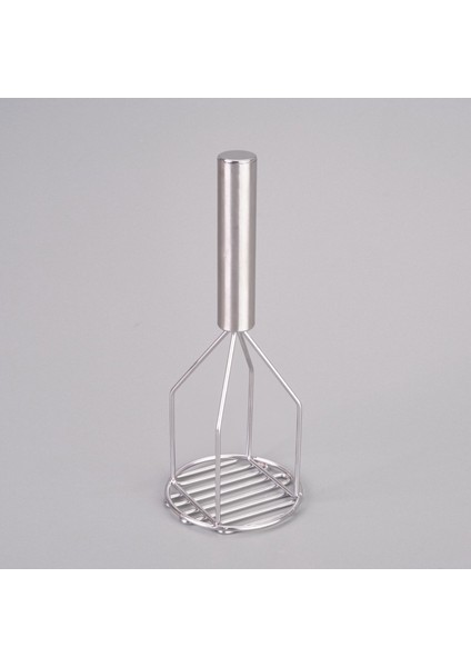 Çizgili Patates Ezici - Gri - 26 cm