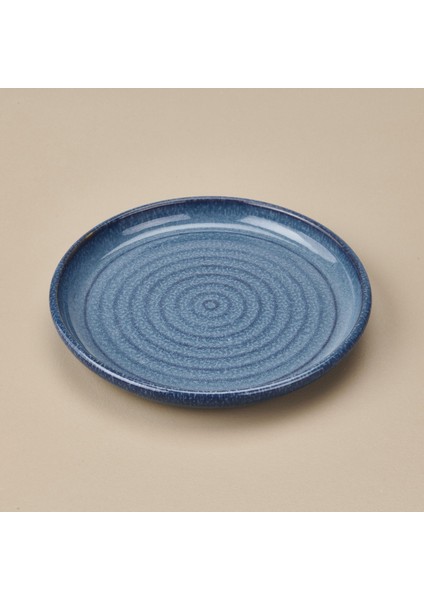 Zest Düz Tabak - Mavi - 21 cm