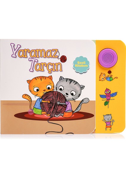 Sesli Kitabım Yaramaz Tarçın Bebek Kitabı 1 Adet