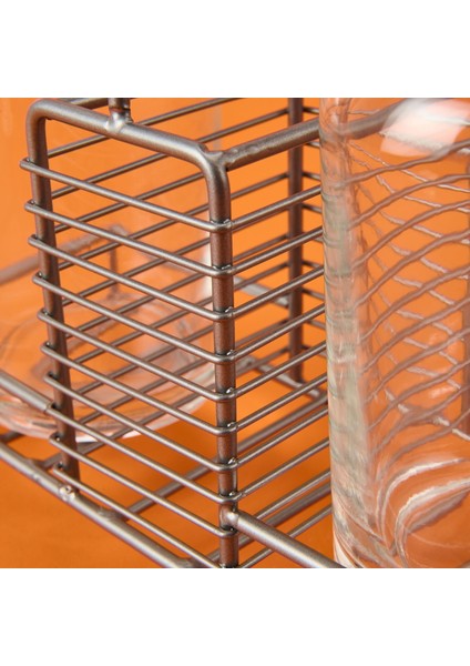 Julia Metal 2'li Cam Yağlık - Şeffaf / Gri - 200 ml modelleri