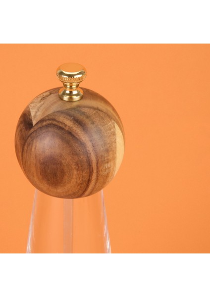 Akrilik Tuz Karabiber Öğütücü - Kahverengi / Şeffaf- 24 cm modelleri