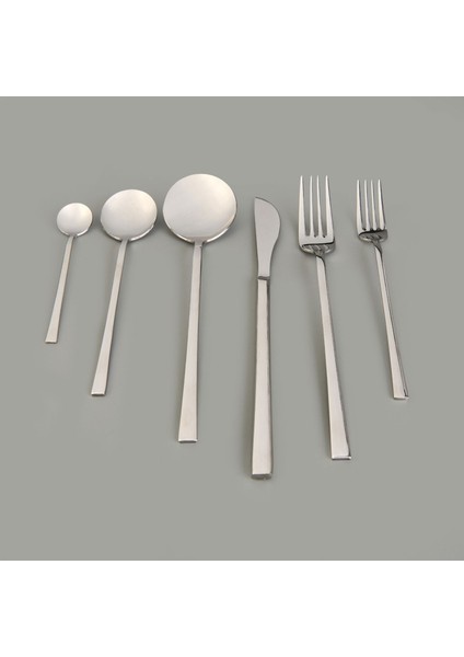 Halkiş 36 Parça Çatal Kaşık Bıçak Seti - Inox
