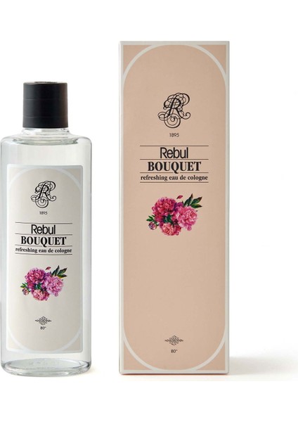 Bouquet Cam Şişe Kolonya - 250 ml