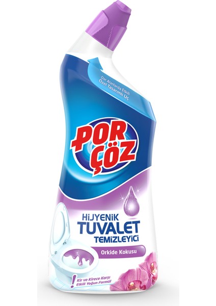 Sıvı Tuvalet Temizleyici Orkide 750 ml 3 Adet
