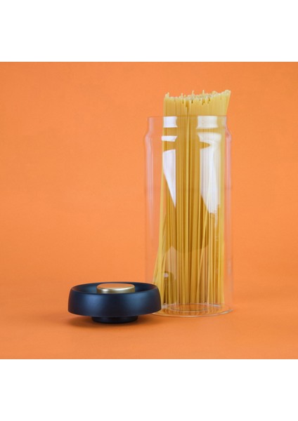 Frasco Vakumlu Saklama Kavanozu - Şeffaf / Siyah - 1,8 Lt fiyatları