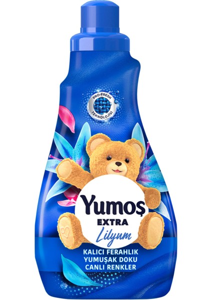 Extra Konsantre Çamaşır Yumuşatıcı Lilyum 1008 ml 42 Yıkama 3 Adet