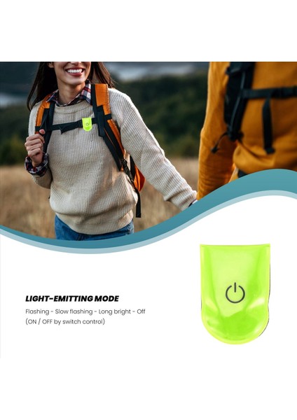 Açık Hava Sporları LED Güvenlik Işığı Yansıtıcı Manyetik Klipsli Strobe (Yurt Dışından) fiyatları