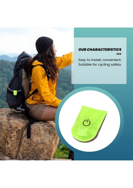 Açık Hava Sporları LED Güvenlik Işığı Yansıtıcı Manyetik Klipsli Strobe (Yurt Dışından) fırsatları