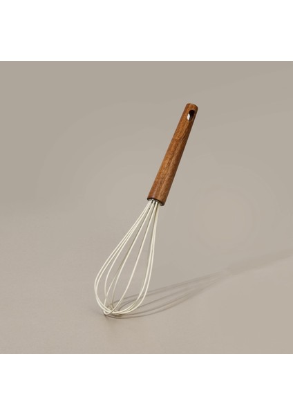 Akasya Saplı Silikon Çırpıcı - Kahverengi / Krem - 30 cm modelleri