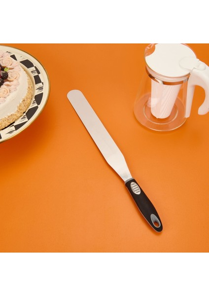 Kitchen Pastacı Spatulası - Siyah - 42 cm