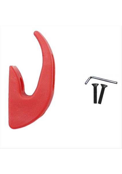 Xiaomi M365 Pro Için Vidalı Kırmızı Ön Kanca Askısı Gidonu (Yurt Dışından)