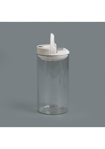 Vakumlu Cam Kavanoz - Şeffaf / Beyaz - 600 ml modelleri