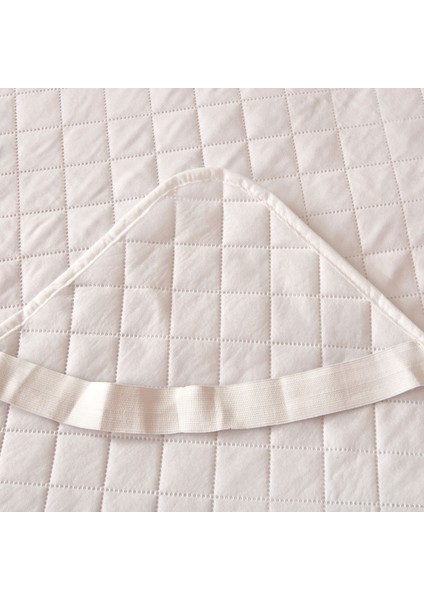 Soft Nando Çift Kişilik Lastikli Alez - Beyaz - 160X200 cm modelleri