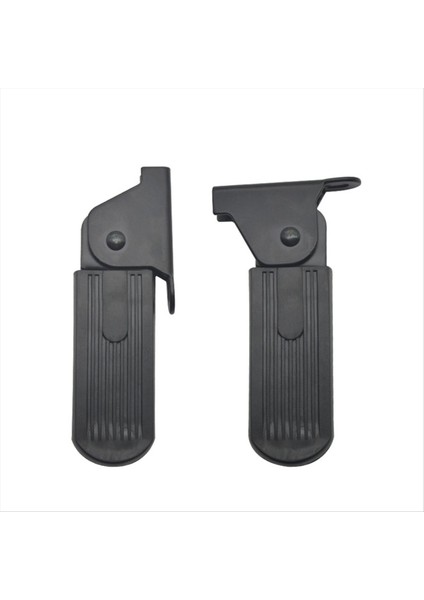 2 Adet Elektrikli Moped Ön Pedallı Scooter Ön Katlanabilir Pedal 7cm (Yurt Dışından)