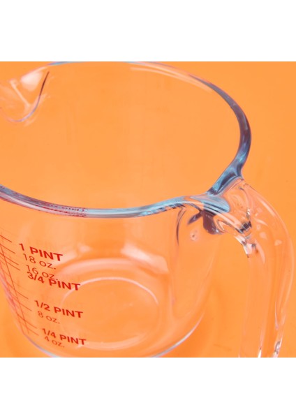 Borcam Ölçü Kabı - Şeffaf - 500 ml modelleri