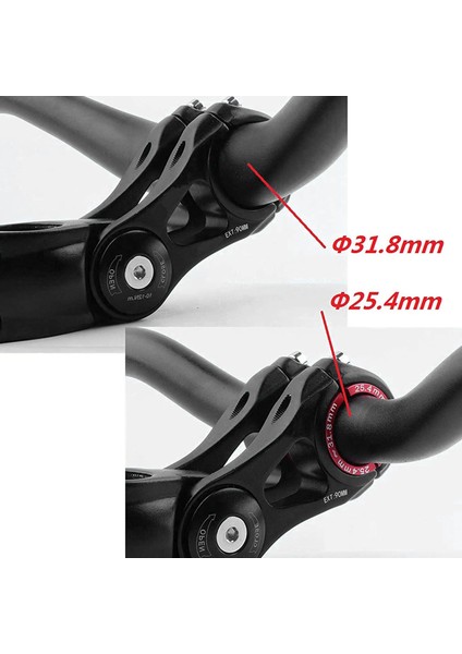 Mtb Bisiklet Gidonu Çubuğu Shim Ara Parçası Gövde Redüktörü Boyut Adaptörü Kırmızı (Yurt Dışından) fırsatları