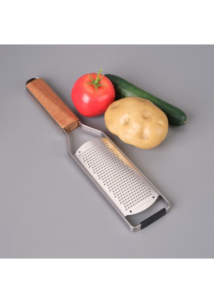 Ahşap Saplı Bıçaklı El Rendesi - Açık Kahverengi / Gri fiyatları