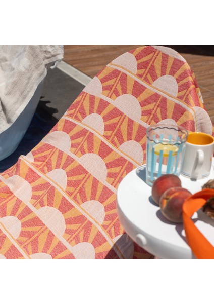 Soft Sun Madness Güneş Desenli Peştamal - Hardal - 90X160 cm fiyatları