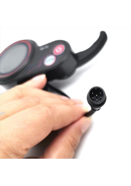 Kaabo Elektrikli Scooter Için LT01 Gösterge Metre + Kontak Kilidi Anahtarı (Yurt Dışından) fırsatları