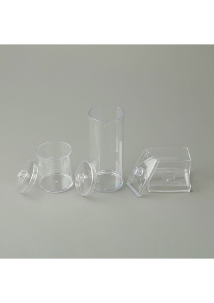 Living 3 Lü Organizer Seti - Şeffaf modelleri