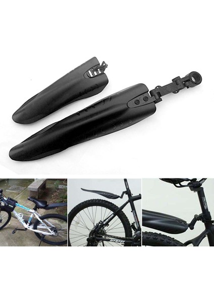 Siyah Dağ Bisikleti Yol Lastiği Ön Arka Çamurluk Çamurluk Seti (Yurt Dışından) fiyatları