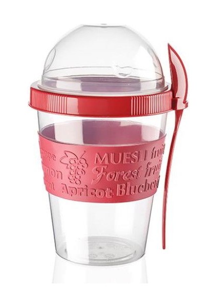 Take And Go Yoğurt Kabı - Asorti modelleri