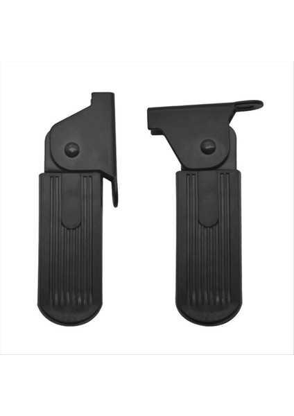 2 Adet Elektrikli Moped Ön Pedallı Scooter Ön Katlanabilir Pedal 5cm (Yurt Dışından)