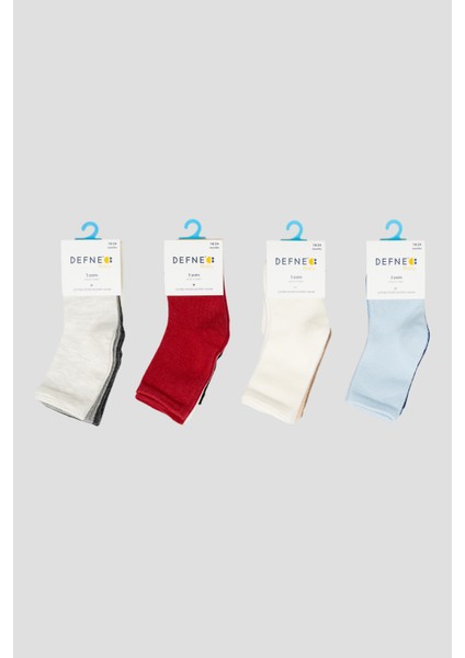 12 Çift Mevsimsel Pamuklu & Desenli Erkek Çocuk ve Bebek Soket Çorap indirimleri