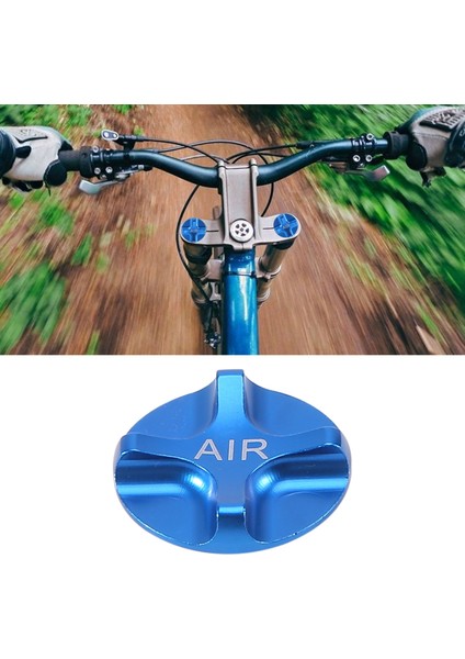 Bisiklet Hava Valfi Kapakları Bisiklet Süspansiyonu Bisiklet Ön Çatal Parçaları Mavi (Yurt Dışından) fırsatları